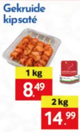 Tanger Markt Gekruide kipsaté aanbieding