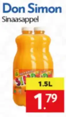 Tanger Markt Don Simon Sinaasappel aanbieding