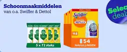Bol.com Schoonmaakmiddelen van o.a. Swiffer & Dettol aanbieding