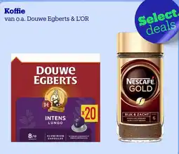Bol.com Koffie van o.a. Douwe Egberts & L'OR aanbieding
