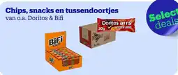 Bol.com Chips, snacks en tussendoortjes van o.a. Doritos & Bifi aanbieding