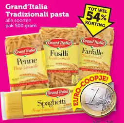 Coop Grand'Italia Tradizionali pasta aanbieding