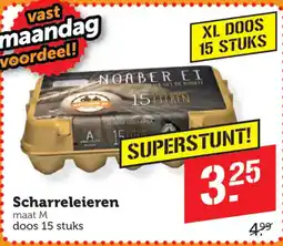 Coop noaber ei scharreleieren aanbieding