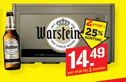 Coop Warsteiner aanbieding