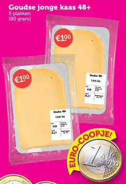 Coop Goudse jonge kaas 48+ aanbieding