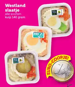 Coop Westland slaatje aanbieding