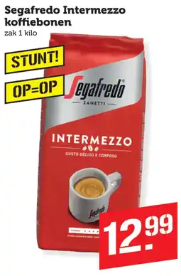 Coop Segafredo Intermezzo koffiebonen aanbieding