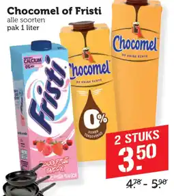 Coop Chocomel of Fristi aanbieding