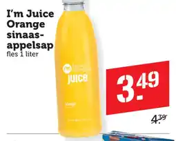 Coop I'm Juice Orange sinaas-appelsap aanbieding