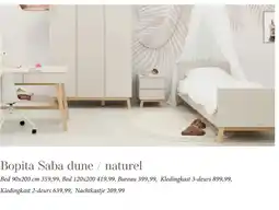 Babypark Bopita Saba dune / naturel aanbieding