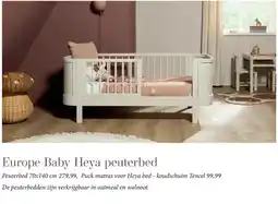 Babypark Europe Baby Heya peuterbed aanbieding