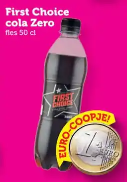Coop First Choice cola Zero aanbieding