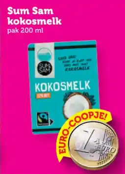 Coop Sum Sam kokosmelk aanbieding