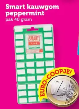 Coop smart kauwgom peppermint aanbieding