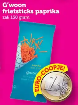 Coop G'woon frietsticks paprika aanbieding