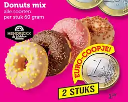 Coop Hendrickx de Bakker donuts mix aanbieding