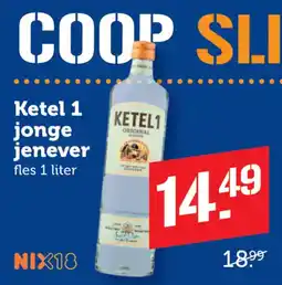 Coop Ketel1 jonge jenever aanbieding