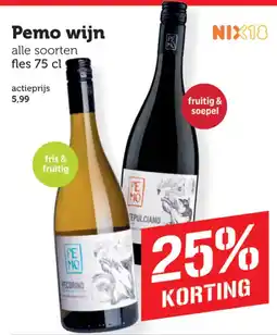 Coop Pemo wijn aanbieding