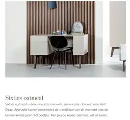 Babypark Sixties oatmeal Bureau aanbieding