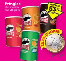 Coop Pringles alle soorten aanbieding