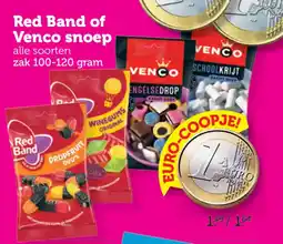 Coop Red Band of Venco snoep aanbieding