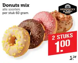 Coop Hendrickx de Bakker donuts mix aanbieding