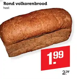 Coop Rond volkorenbrood aanbieding