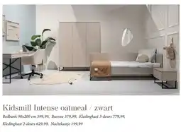 Babypark Kidsmill Intense oatmeal / zwart aanbieding