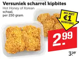 Coop Versuniek scharrel kipbites aanbieding