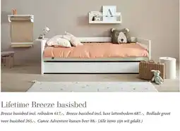 Babypark Lifetime Breeze basisbed aanbieding