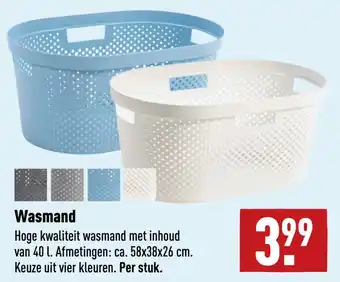 ALDI Wasmand ism aanbieding