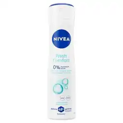 Trekpleister NIVEA Fresh Comfort Deodorant Spray aanbieding