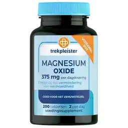 Trekpleister Kruidvat Magnesium Oxide 375 mg Tabletten aanbieding
