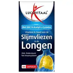 Trekpleister Lucovitaal Slijmvliezen In De Longen Capsules aanbieding