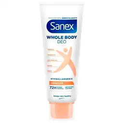 Trekpleister Sanex Sensitive Whole Body Deodorant Cream aanbieding