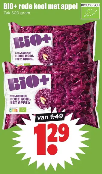 BIO+ rode kool met appel