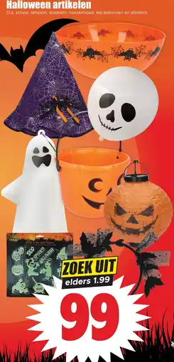 Dirk Halloween artikelen aanbieding