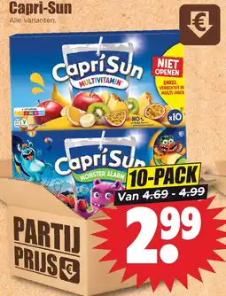 Dirk Capri-Sun 10-PACK aanbieding