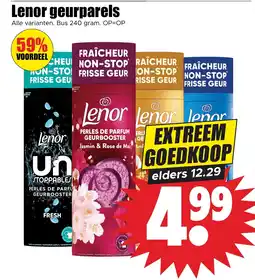 Dirk Lenor geurparels aanbieding