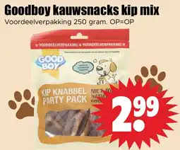 Dirk Goodboy kauwsnacks kip mix aanbieding