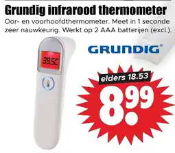 Dirk Grundig infrarood thermometer aanbieding