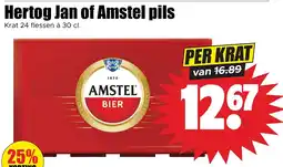Dirk Hertog Jan of Amstel pils aanbieding