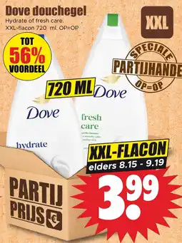 Dirk Dove douchegel aanbieding