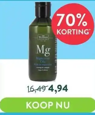 Holland & Barrett Mg aanbieding