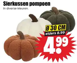 Dirk Sierkussens pompoen aanbieding