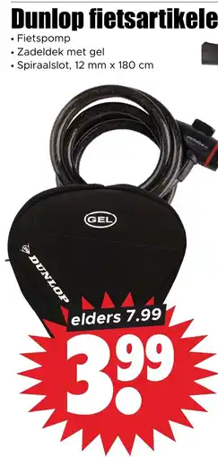 Dirk Dunlop fietsartikelen aanbieding