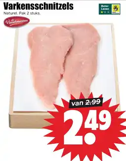 Dirk Varkensschnitzels aanbieding