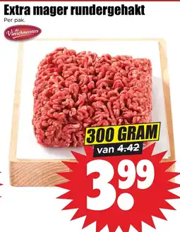 Dirk Extra mager rundergehakt aanbieding