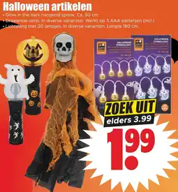 Dirk Halloween artikelen aanbieding