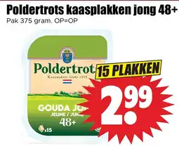 Dirk Poldertrots kaasplakken jong 48+ aanbieding